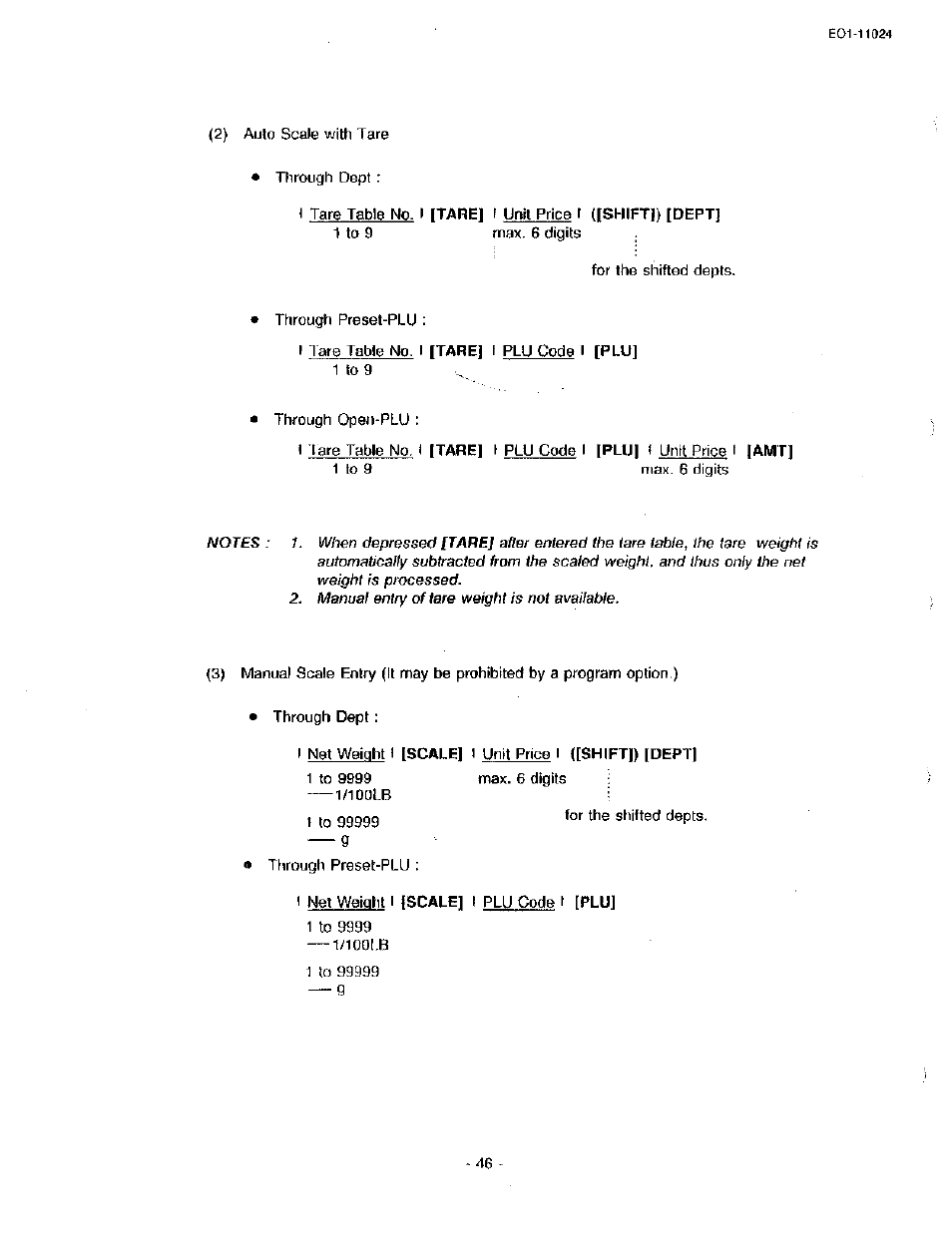 Toshiba TEC MA-1600-100 User Manual | Page 52 / 157