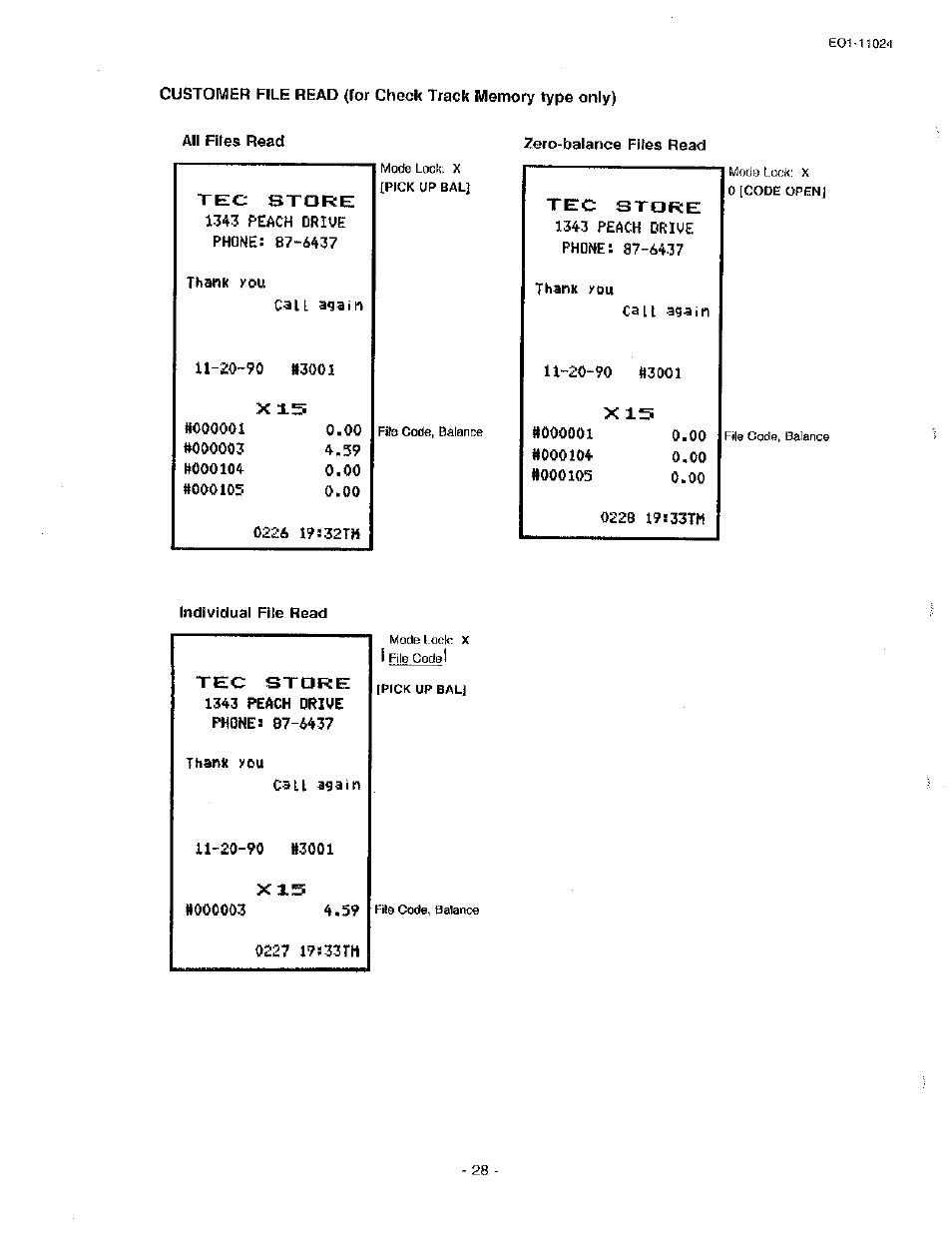 Toshiba TEC MA-1600-100 User Manual | Page 98 / 157