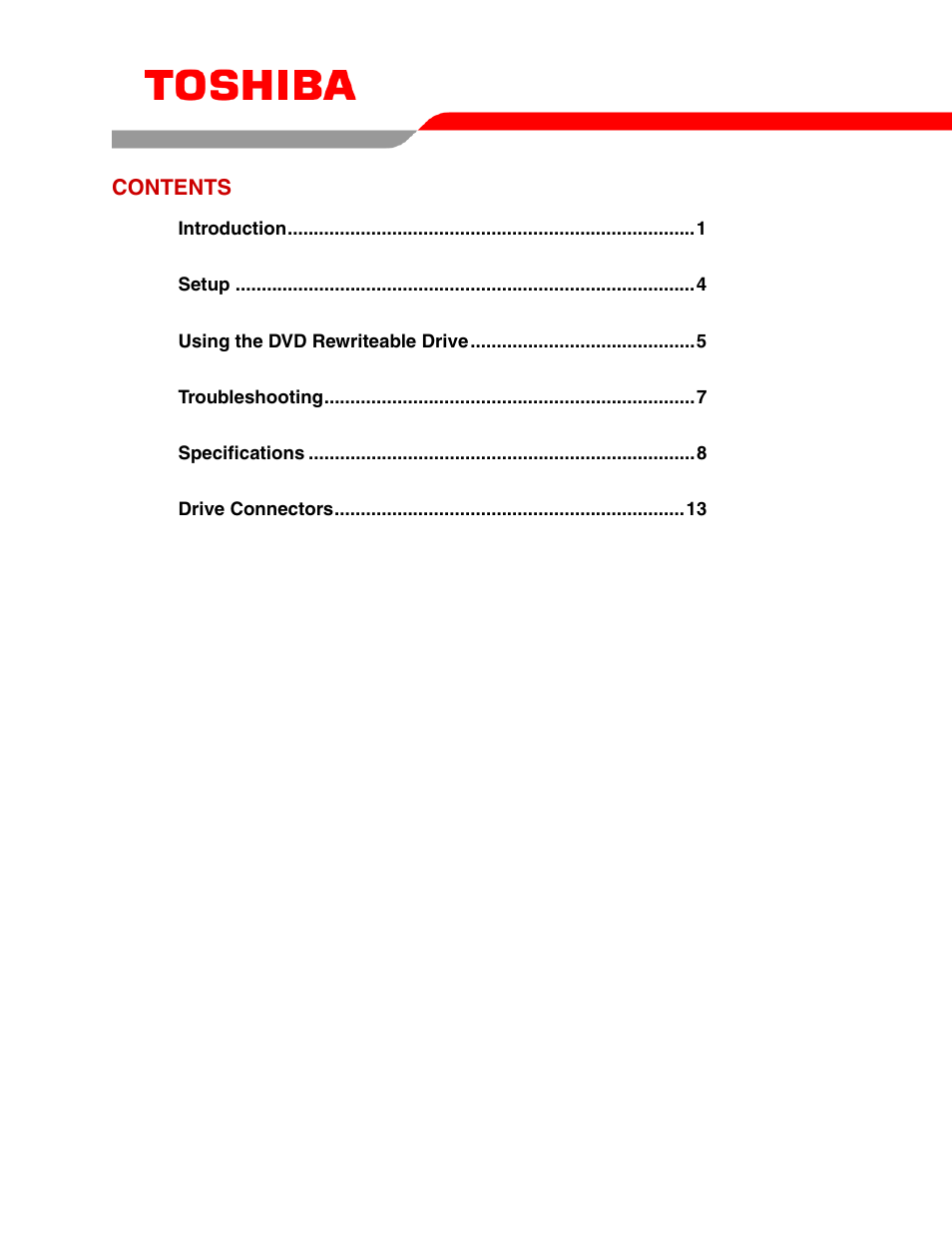 Toshiba SD-R6572M User Manual | Page 2 / 15