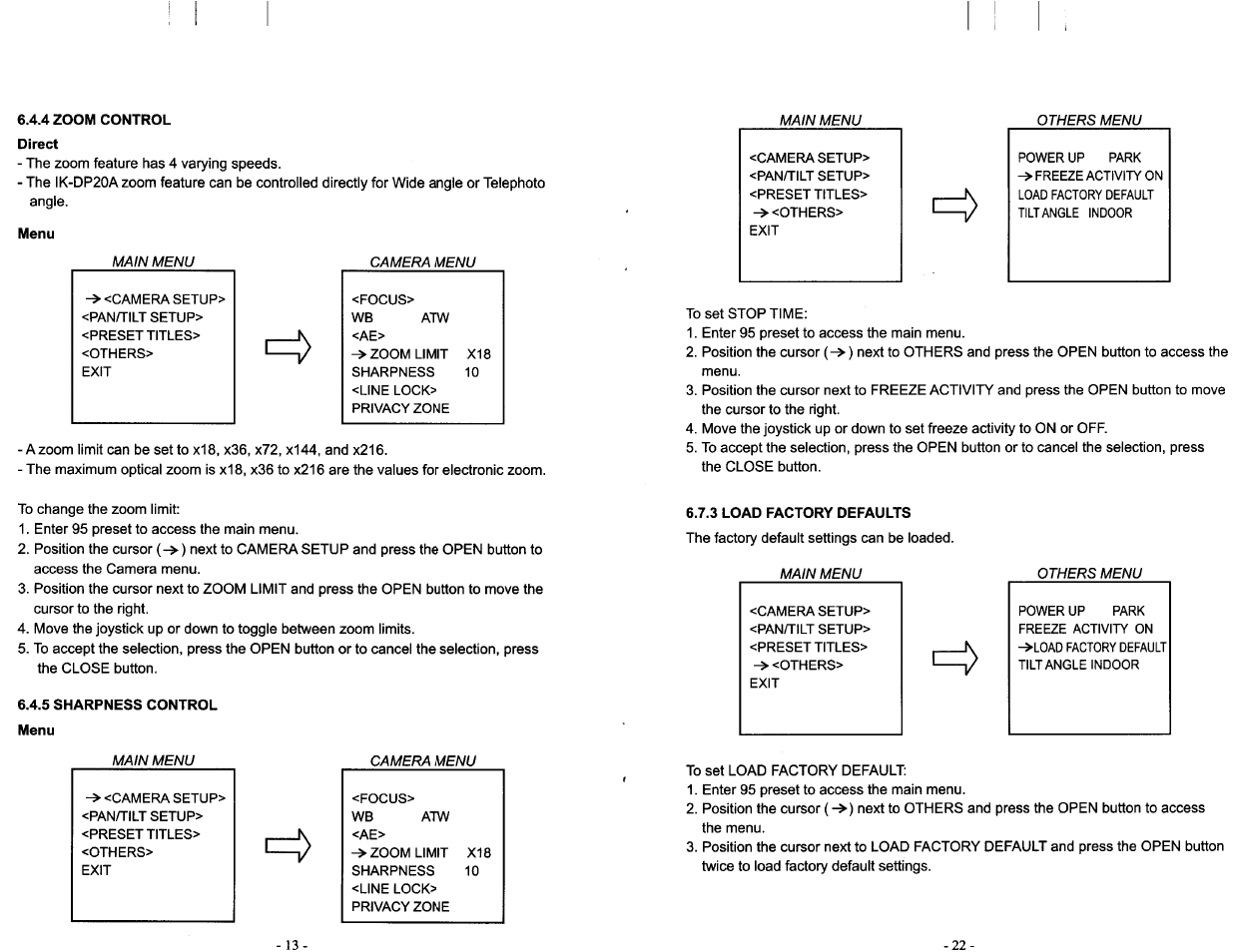 Toshiba IK-DP20A User Manual | Page 14 / 36