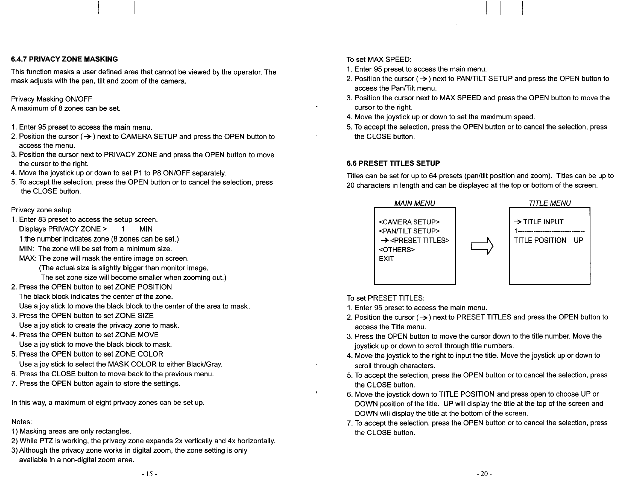 Toshiba IK-DP20A User Manual | Page 16 / 36