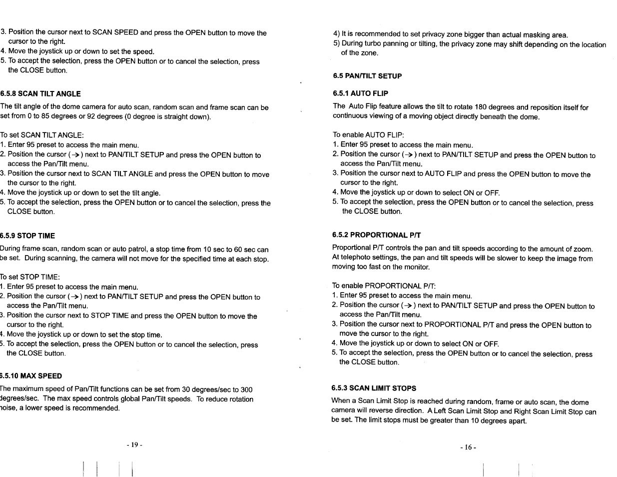 Toshiba IK-DP20A User Manual | Page 17 / 36
