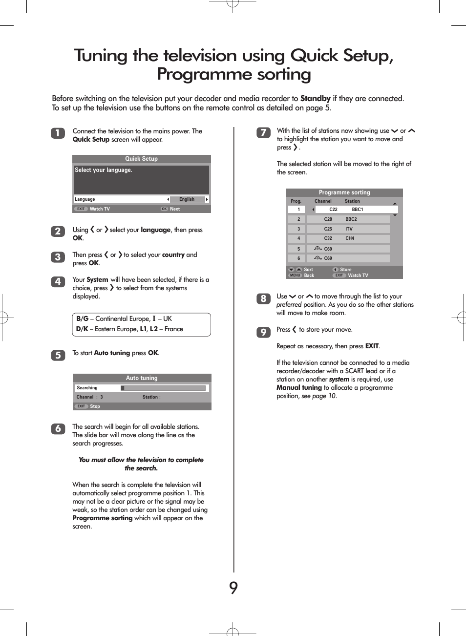 Toshiba 27WL56 Series User Manual | Page 9 / 24