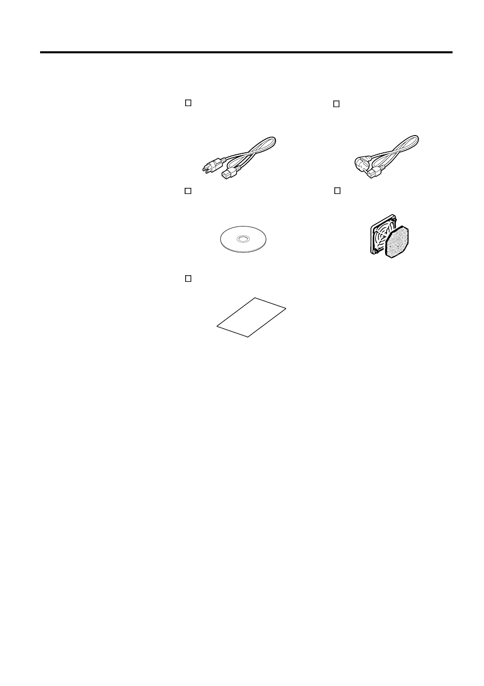 Accessories, 4 accessories | Toshiba B-SX4T Series User Manual | Page 8 / 54