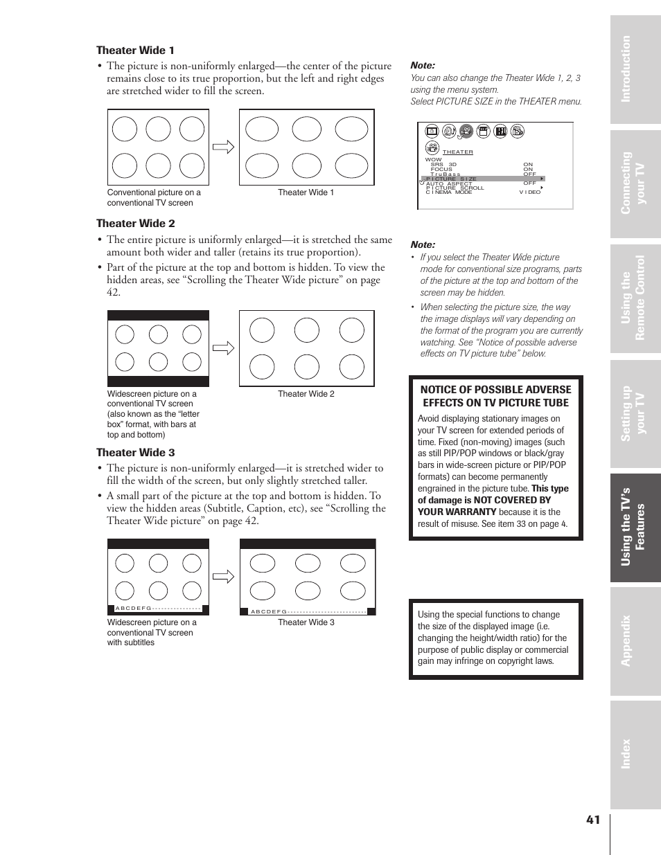 Toshiba 46HX83 User Manual | Page 41 / 76