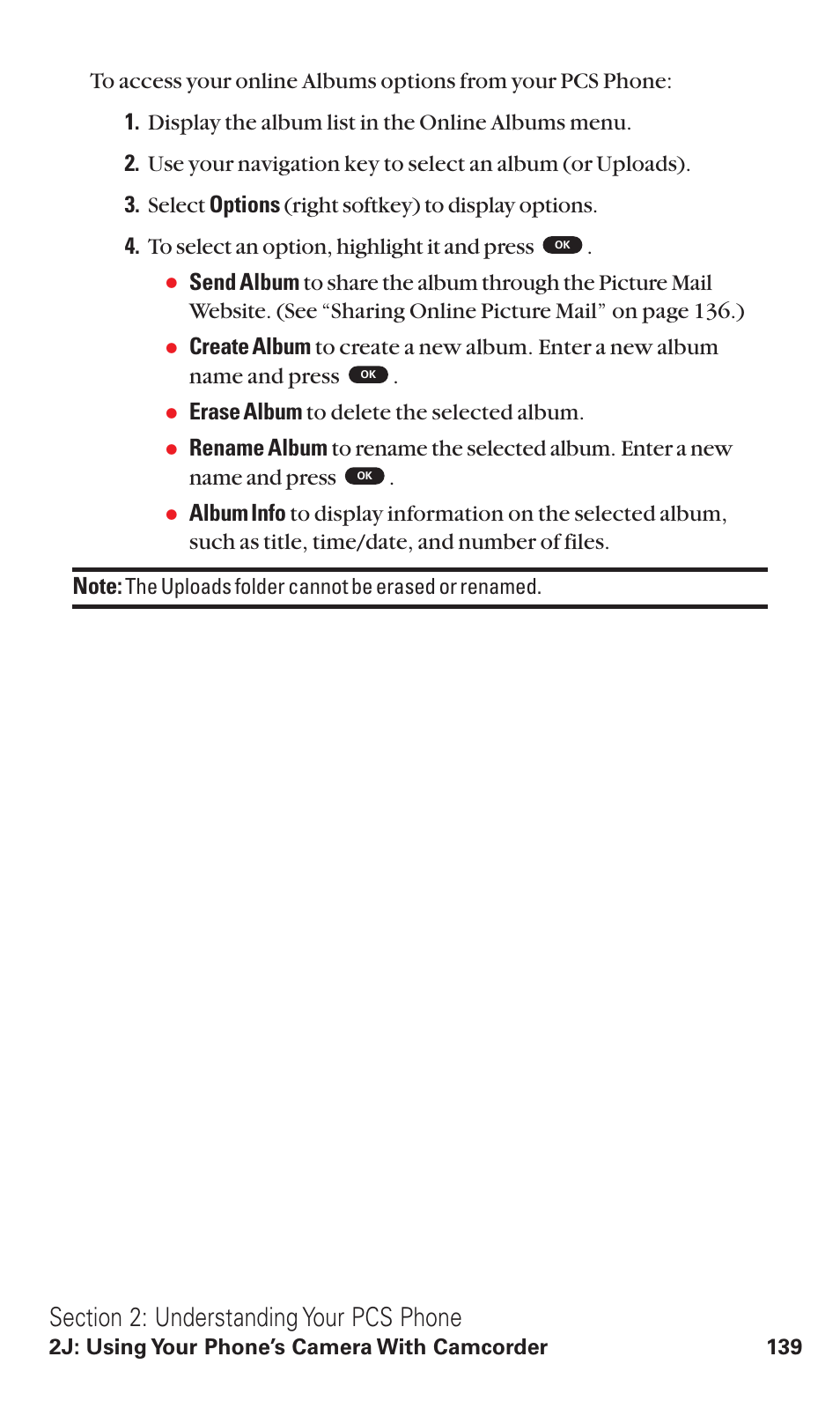 Erase album to delete the selected album | Toshiba VM4050 User Manual | Page 150 / 249