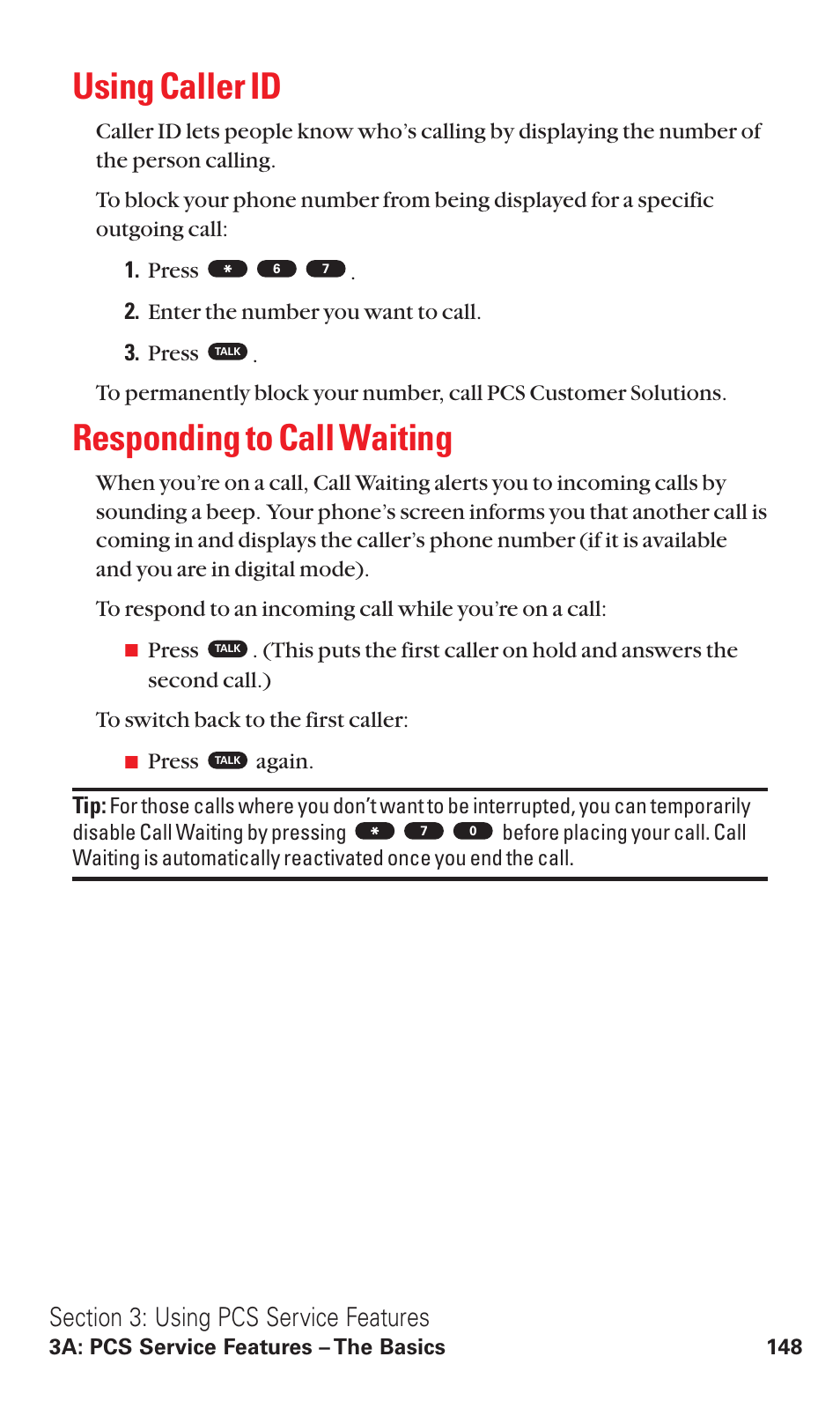 Using caller id, Responding to call waiting | Toshiba VM4050 User Manual | Page 159 / 249