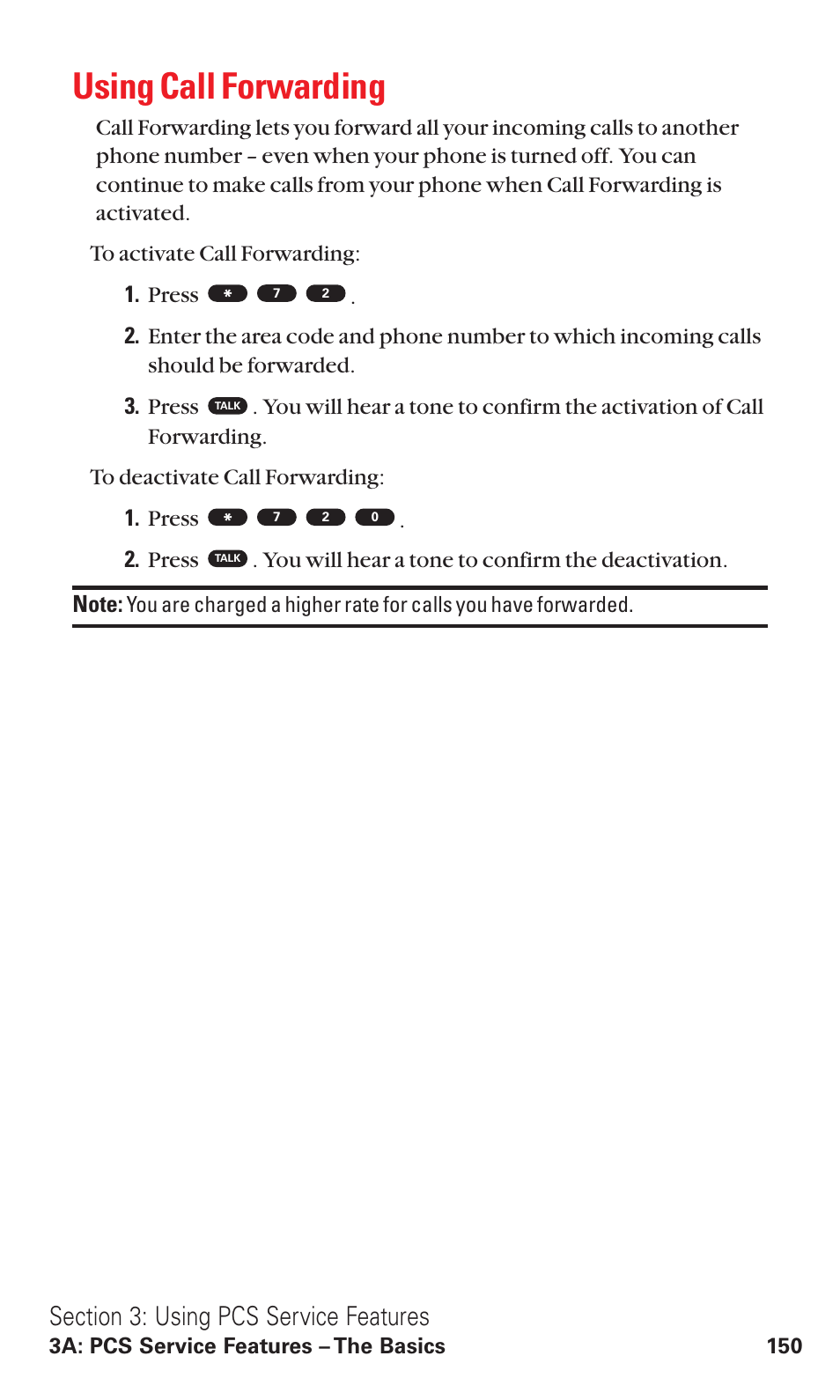 Using call forwarding | Toshiba VM4050 User Manual | Page 161 / 249