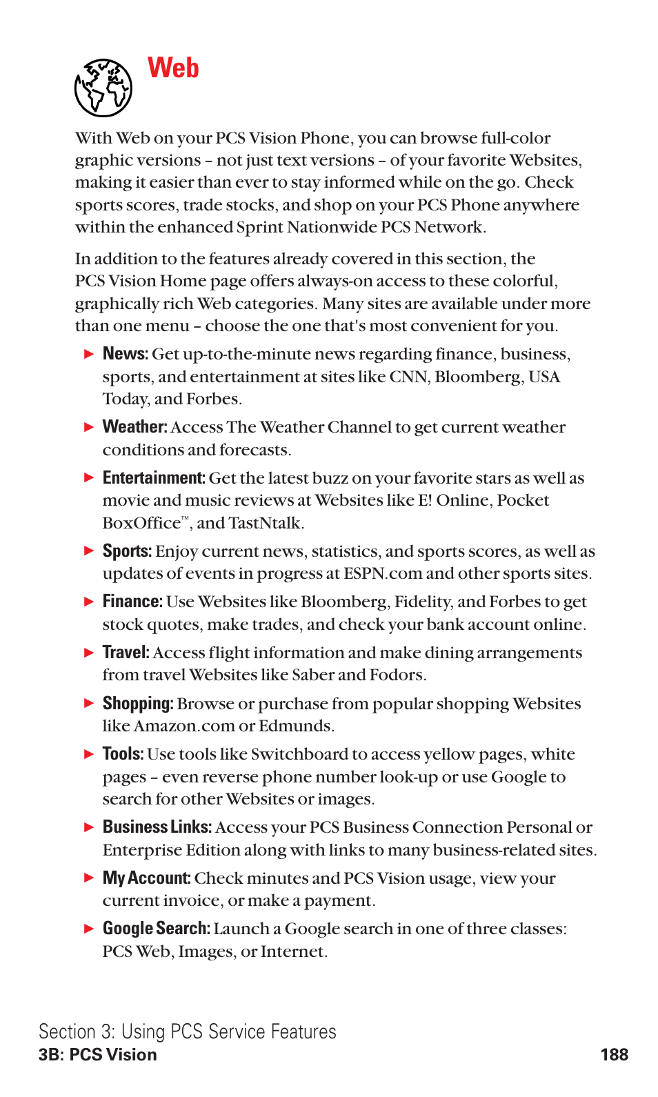 And tastntalk, 3b: pcs vision 188 | Toshiba VM4050 User Manual | Page 199 / 249