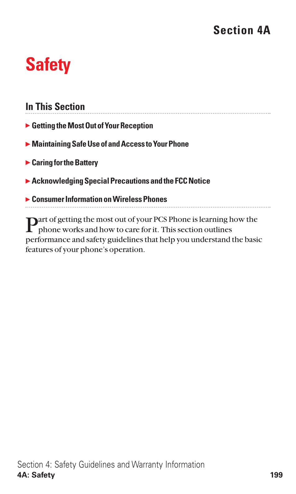 4a. safety, Safety | Toshiba VM4050 User Manual | Page 210 / 249