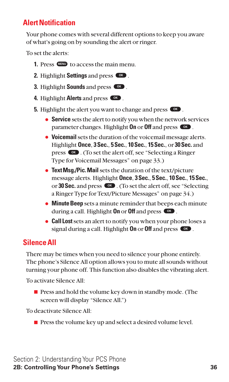 Alert notification, Silence all | Toshiba VM4050 User Manual | Page 47 / 249