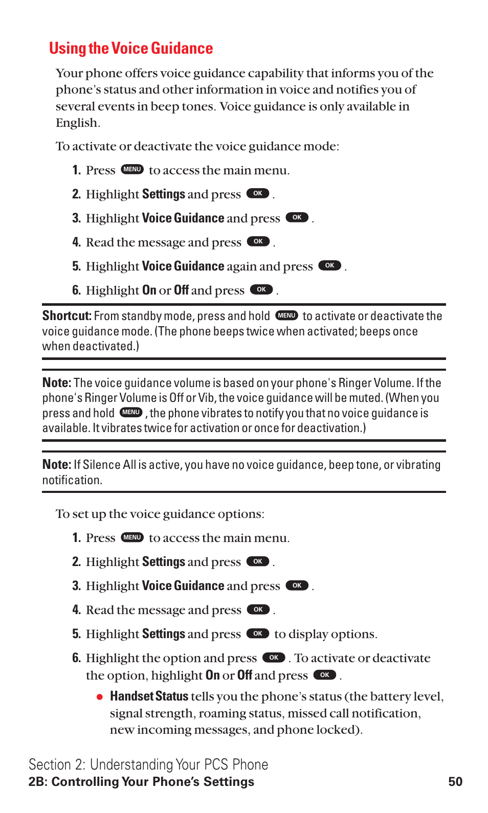 Using the voice guidance | Toshiba VM4050 User Manual | Page 61 / 249