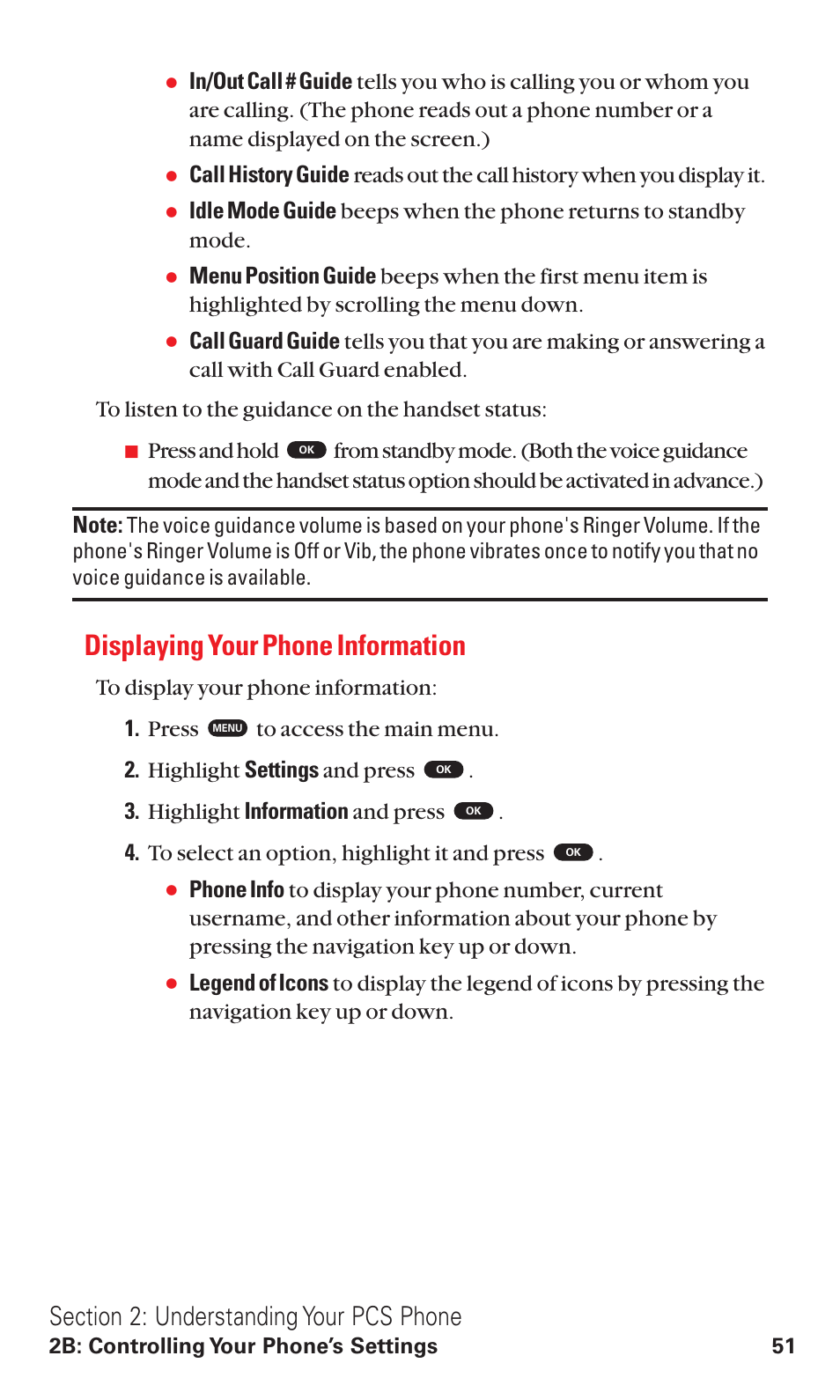 Displaying your phone information | Toshiba VM4050 User Manual | Page 62 / 249