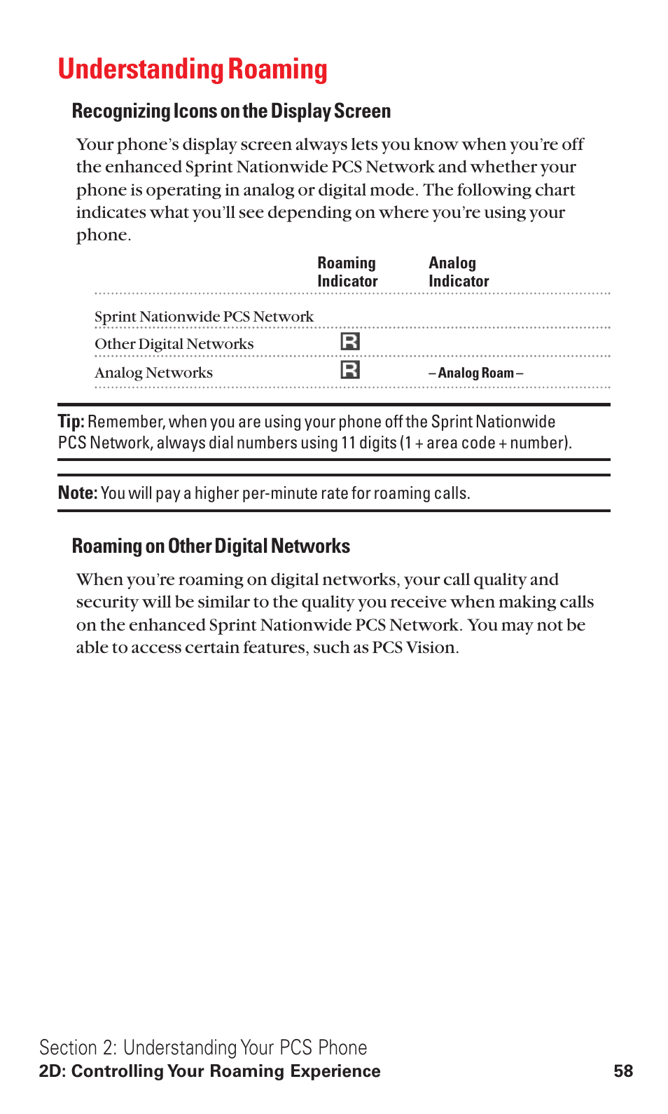 Understanding roaming | Toshiba VM4050 User Manual | Page 69 / 249