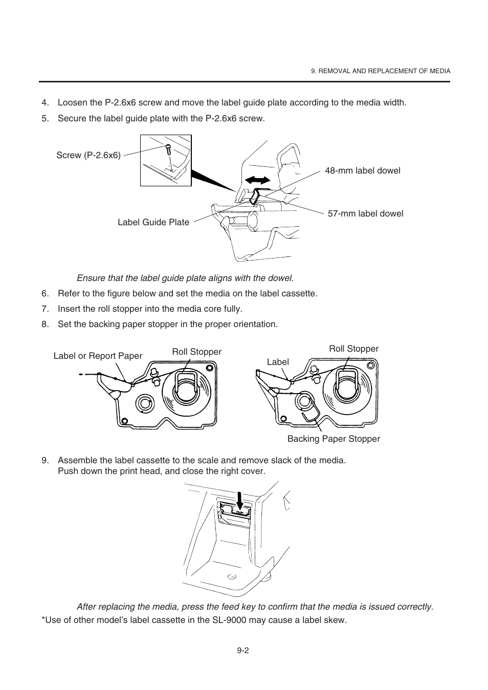 Toshiba TEC SL-9000-ESB-X SERIES User Manual | Page 24 / 72