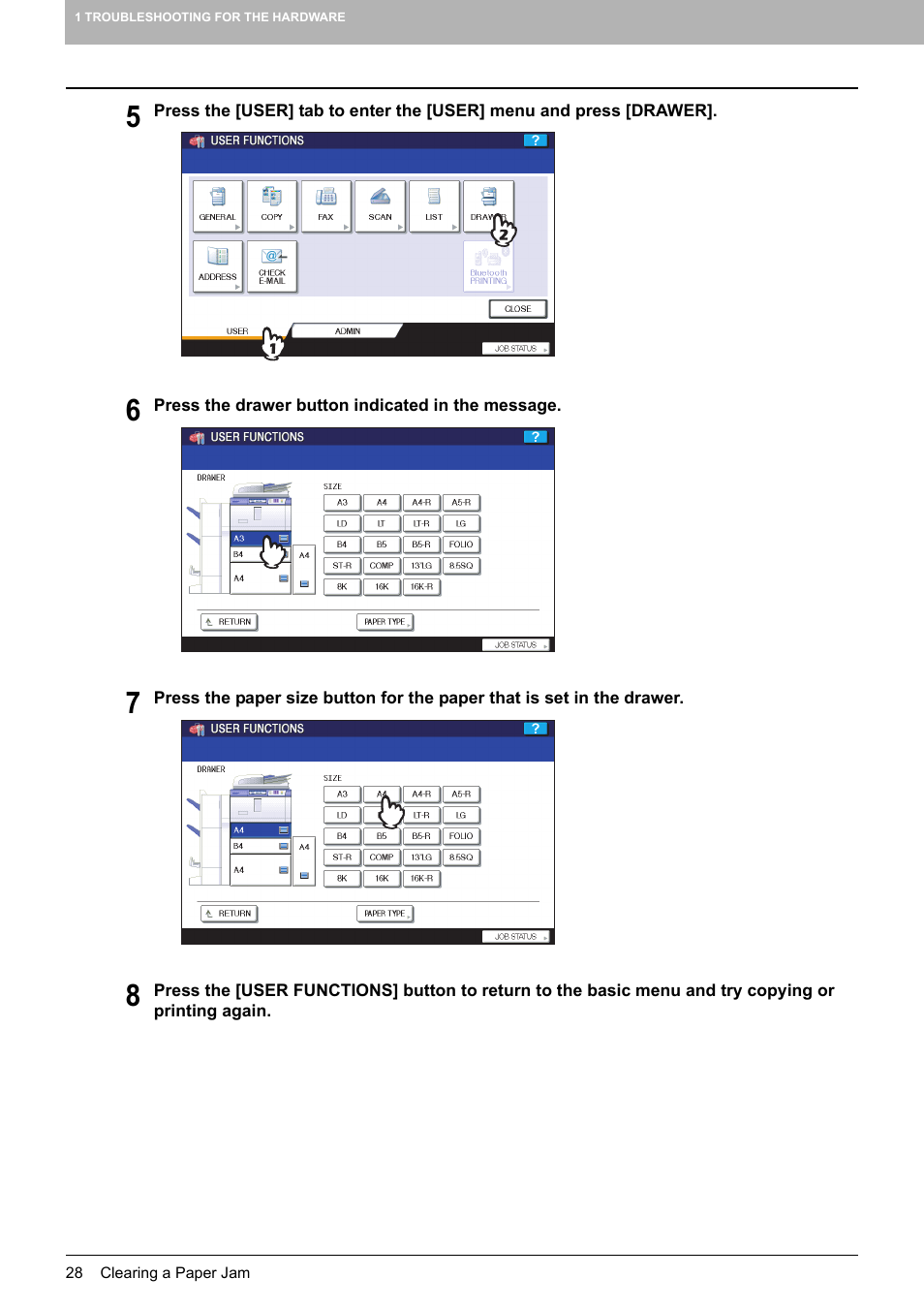 Toshiba E-STUDIO 755 User Manual | Page 30 / 104