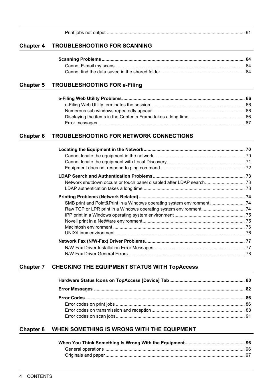 Toshiba E-STUDIO 755 User Manual | Page 6 / 104