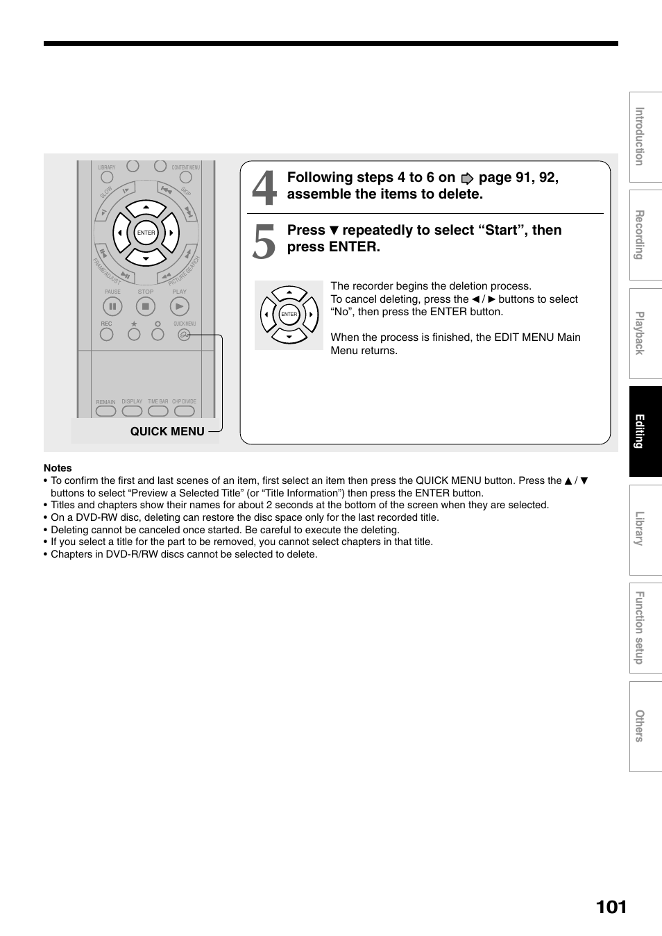 Toshiba D-R1SU User Manual | Page 101 / 144