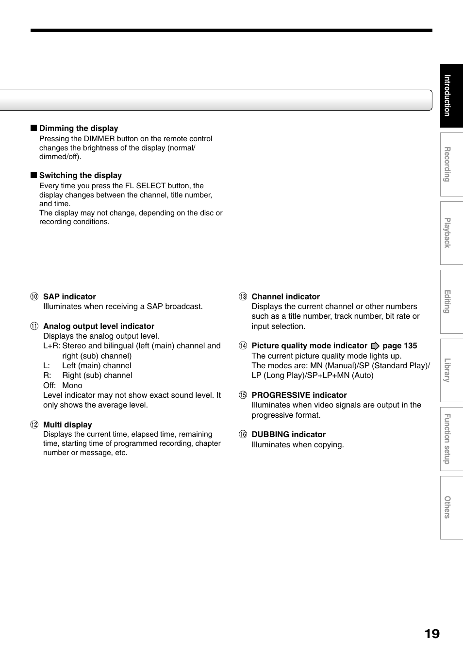 Toshiba D-R1SU User Manual | Page 19 / 144