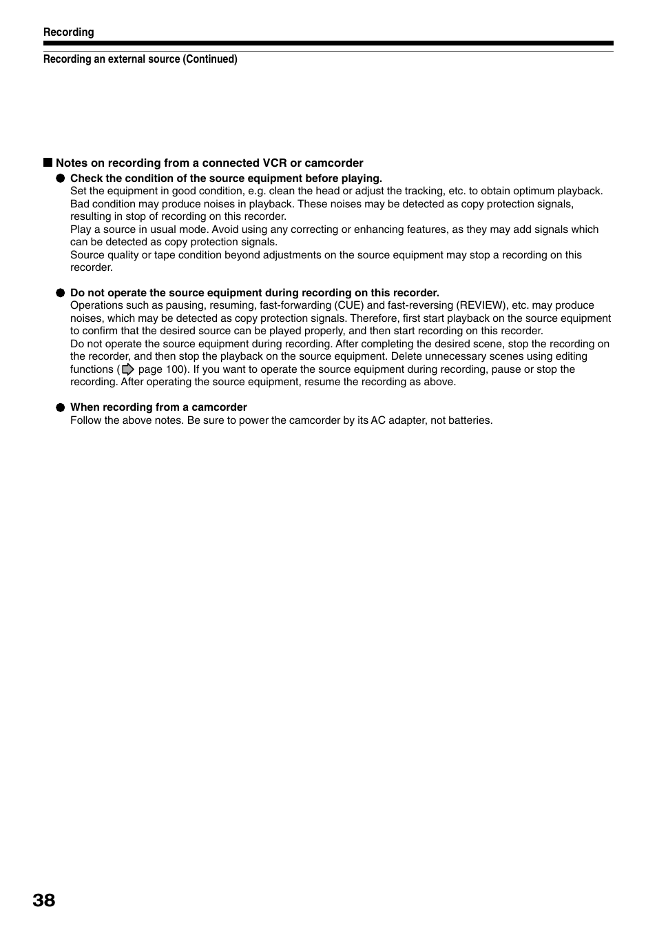 Toshiba D-R1SU User Manual | Page 38 / 144