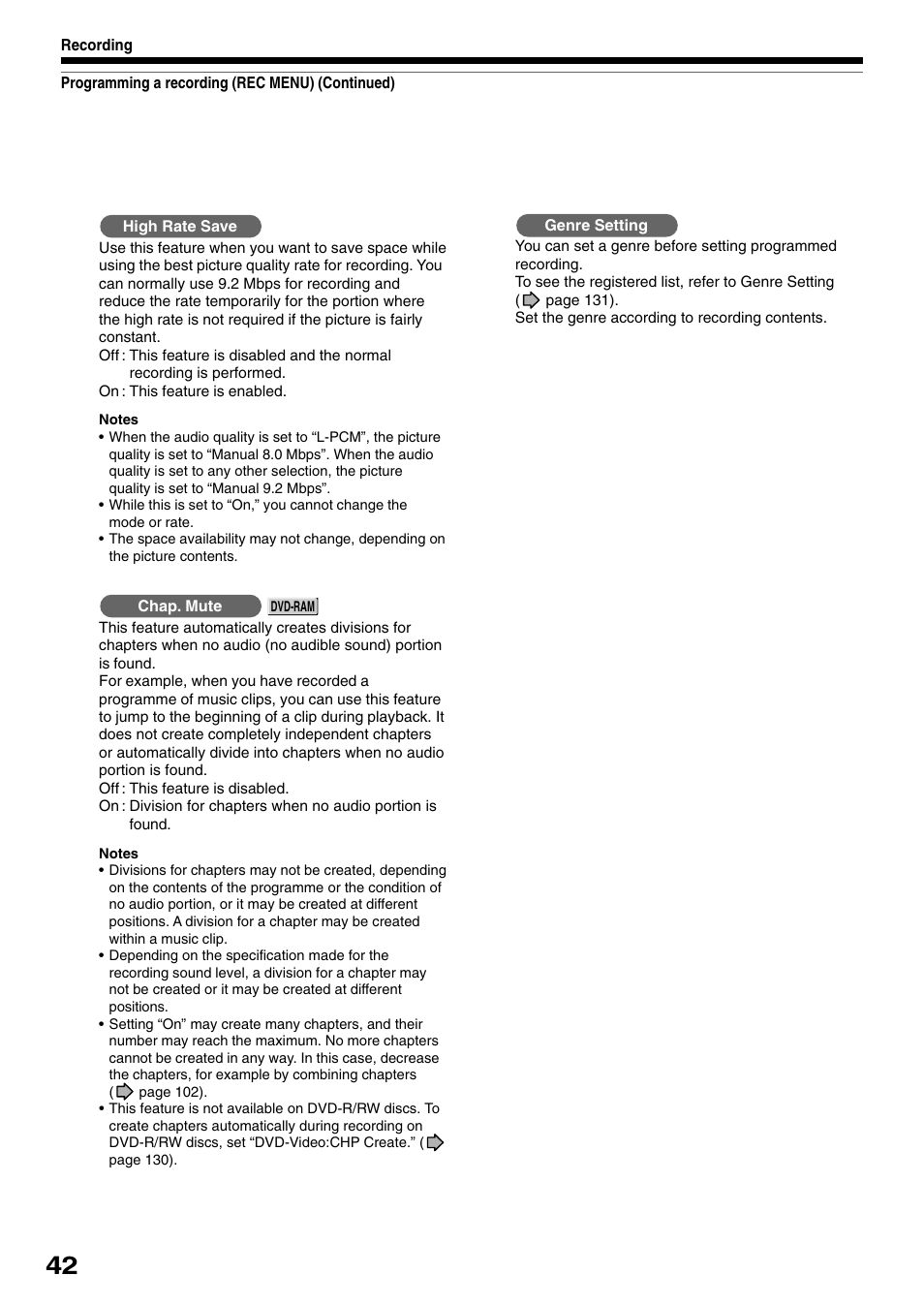 Toshiba D-R1SU User Manual | Page 42 / 144