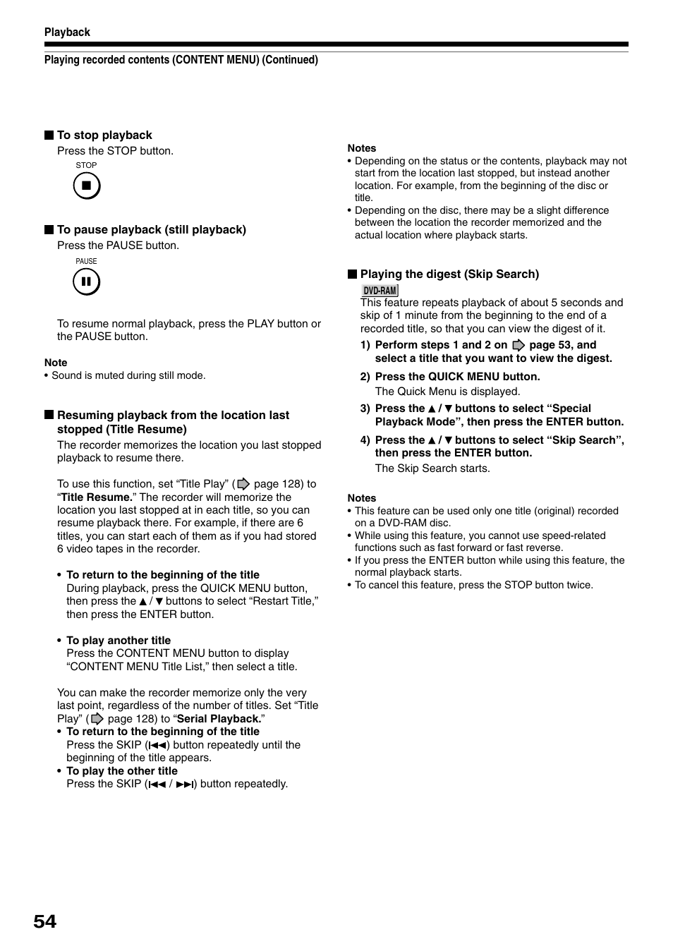 Toshiba D-R1SU User Manual | Page 54 / 144