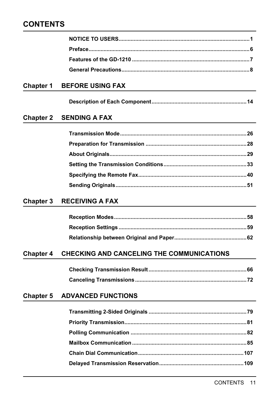 Toshiba GD-1210 User Manual | Page 13 / 190