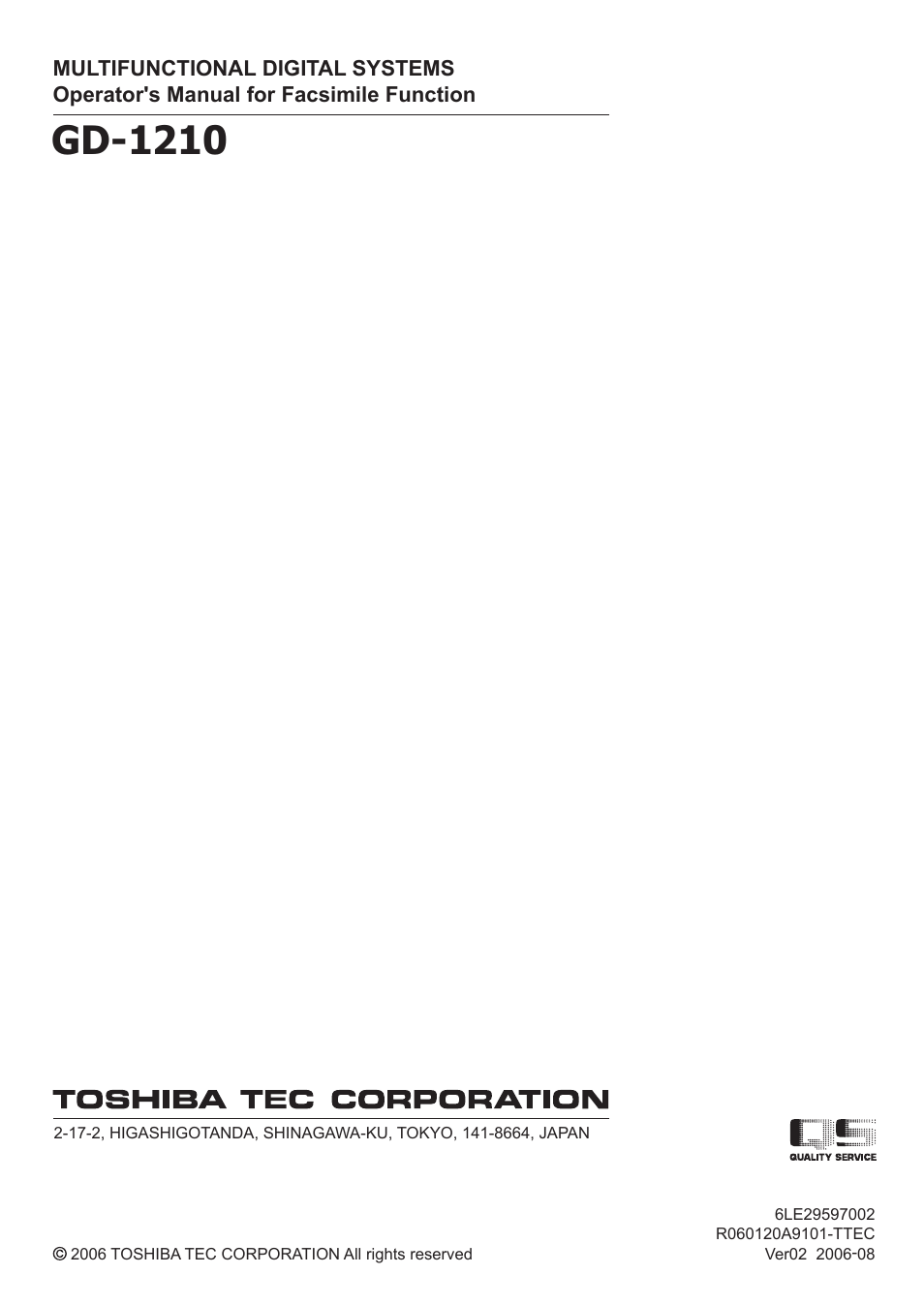 Gd-1210 | Toshiba GD-1210 User Manual | Page 190 / 190