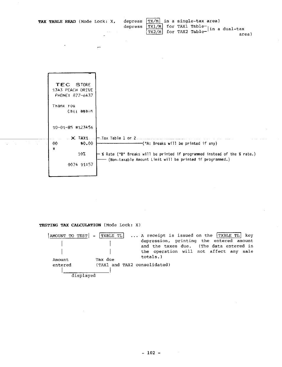 Toshiba TEC MA-1060-100 Series User Manual | Page 106 / 118