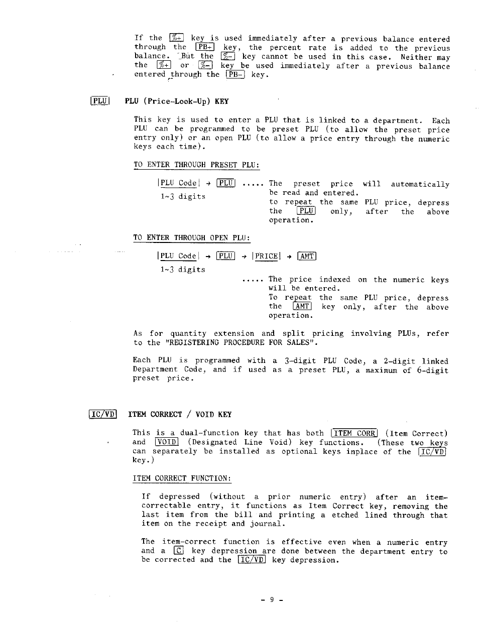 Ic/vfi | Toshiba TEC MA-1060-100 Series User Manual | Page 13 / 118