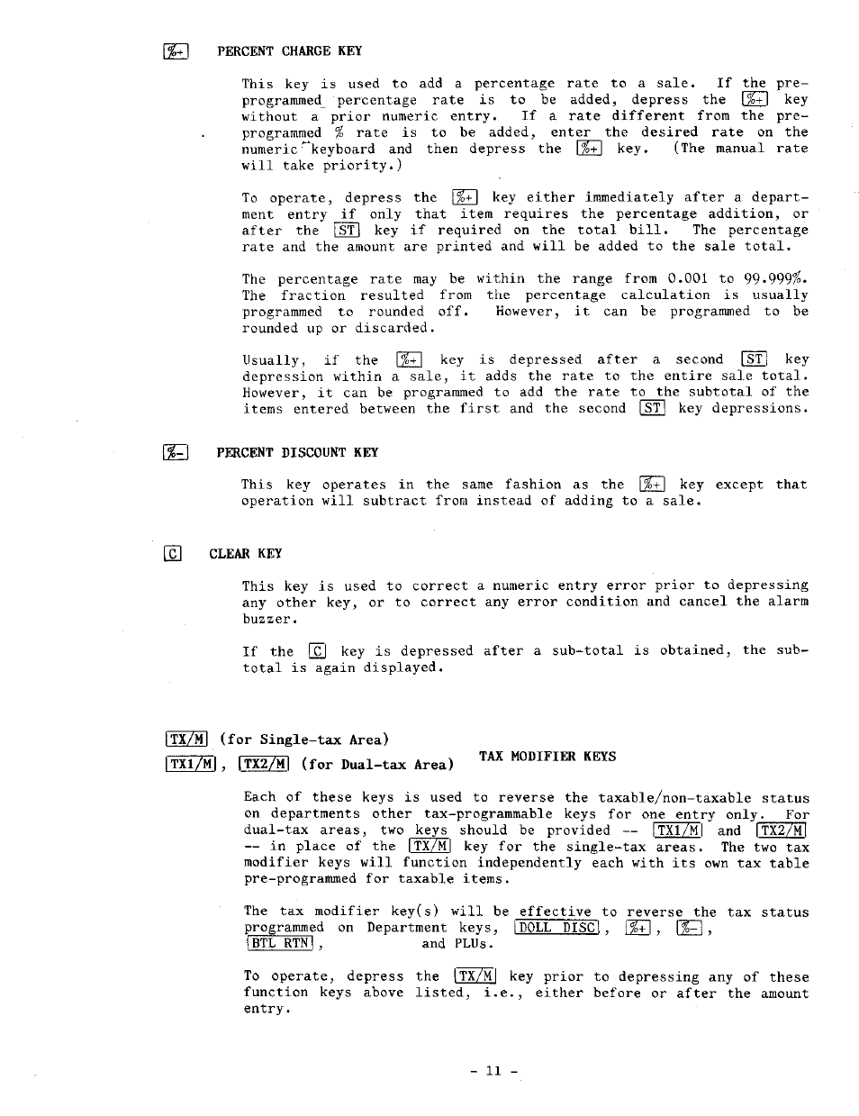 Toshiba TEC MA-1060-100 Series User Manual | Page 15 / 118