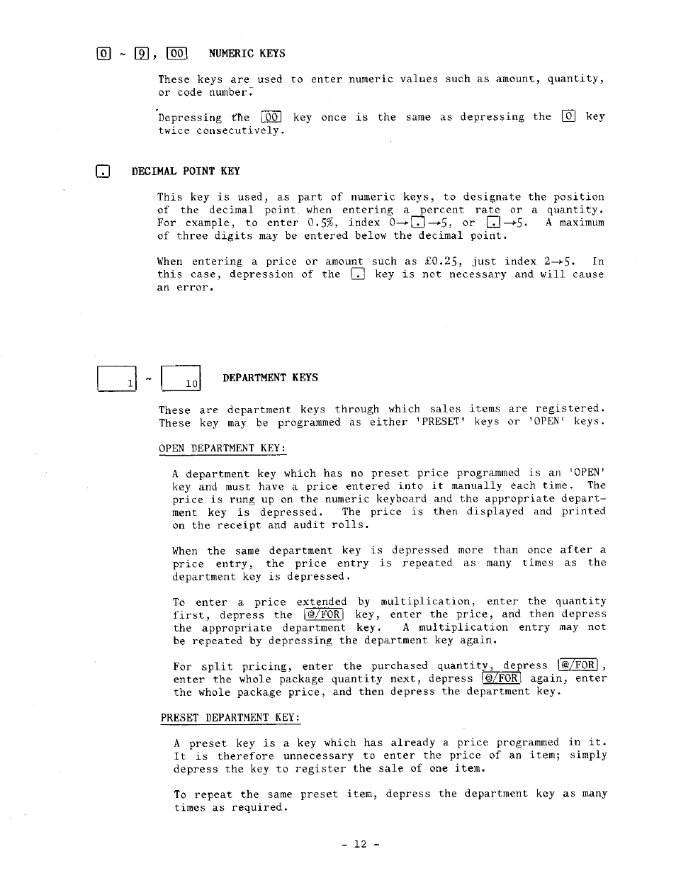 Toshiba TEC MA-1060-100 Series User Manual | Page 16 / 118