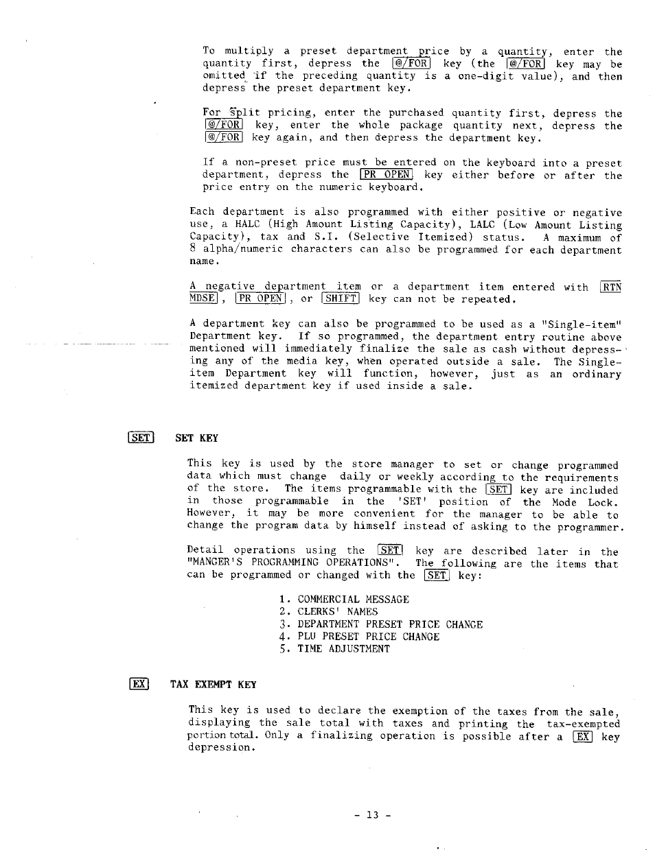 Toshiba TEC MA-1060-100 Series User Manual | Page 17 / 118