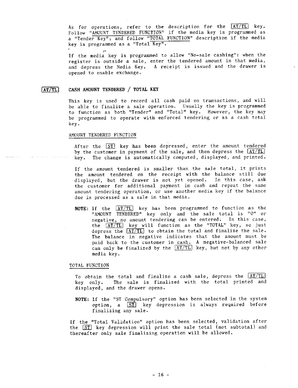 Toshiba TEC MA-1060-100 Series User Manual | Page 20 / 118