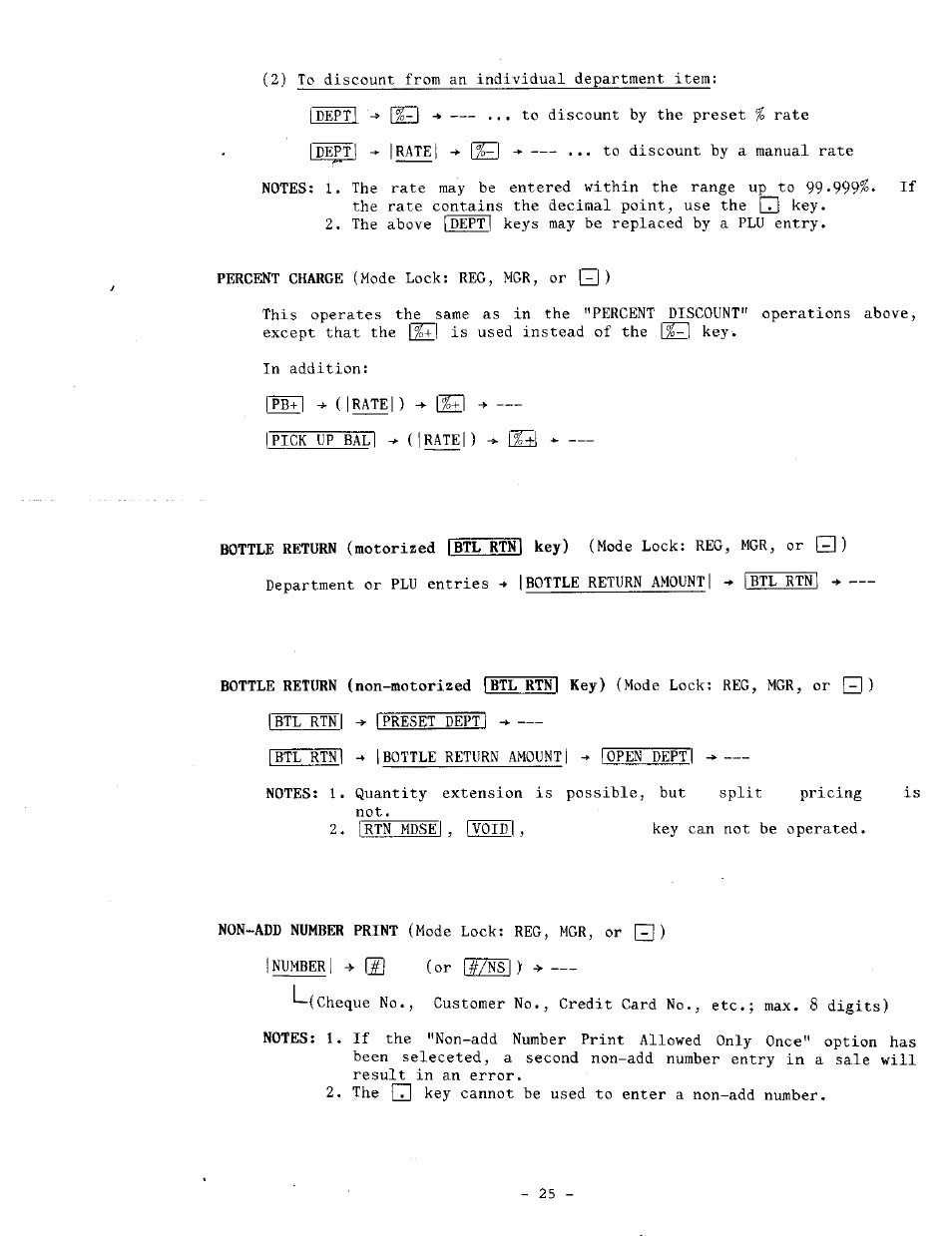 Toshiba TEC MA-1060-100 Series User Manual | Page 29 / 118