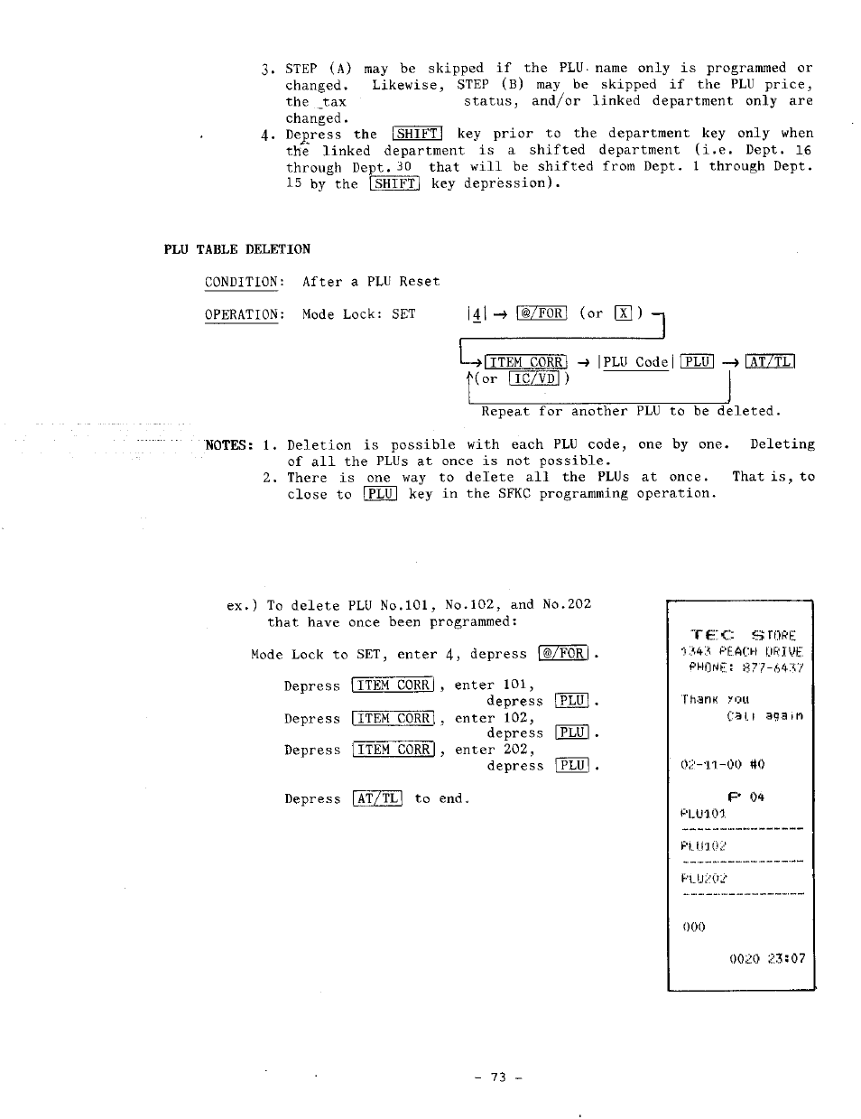 Toshiba TEC MA-1060-100 Series User Manual | Page 77 / 118