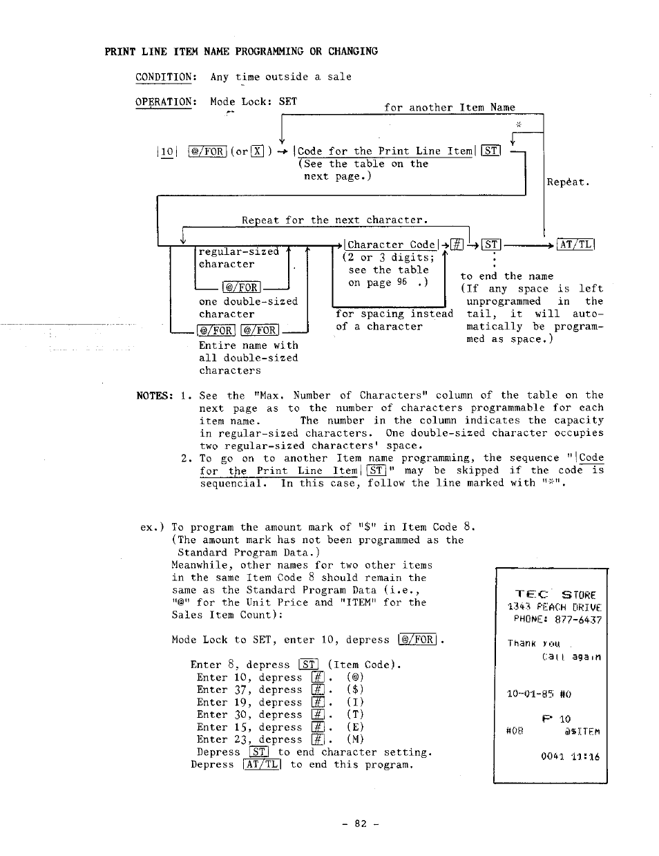 Toshiba TEC MA-1060-100 Series User Manual | Page 86 / 118