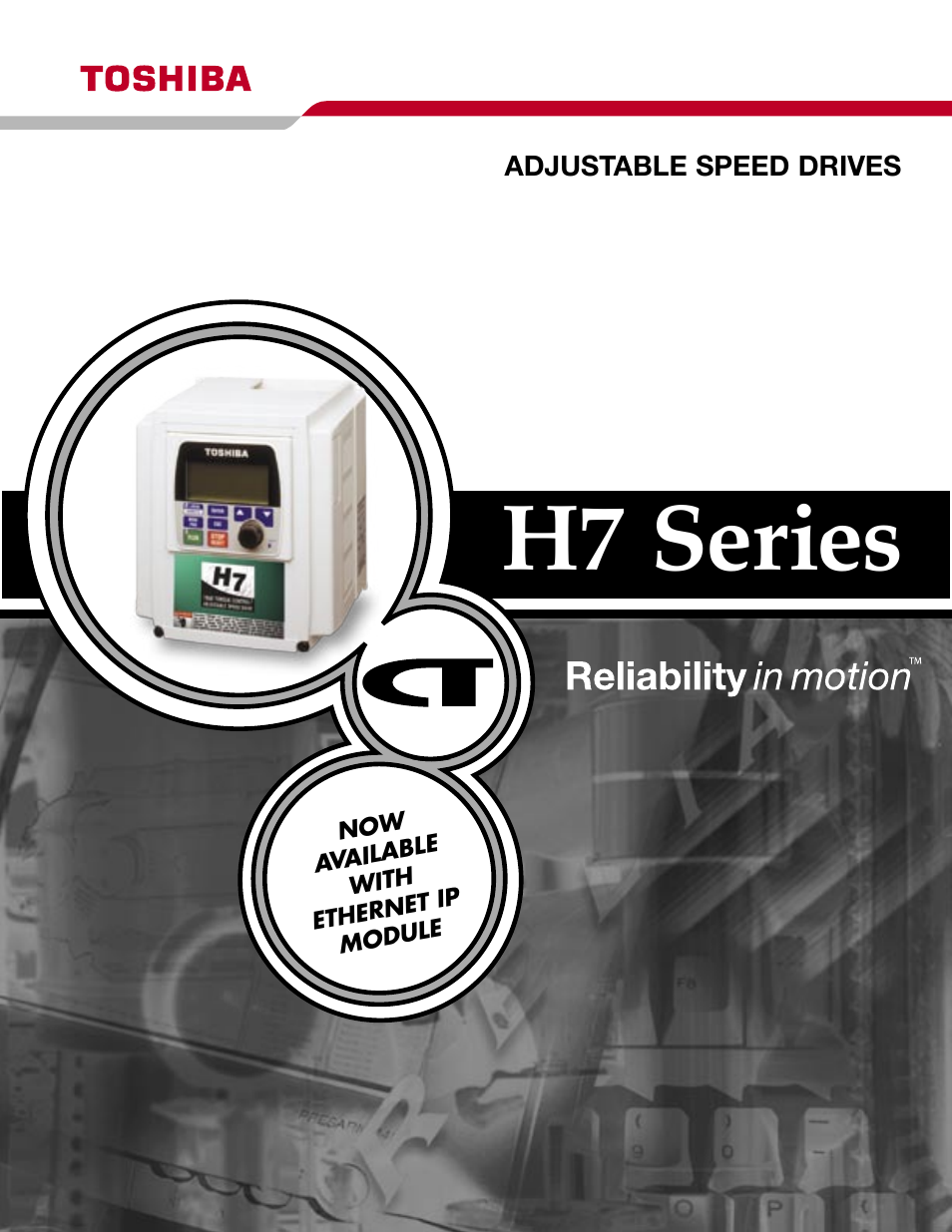 Toshiba Adjustable Speed Drive H7 Series User Manual | 8 pages