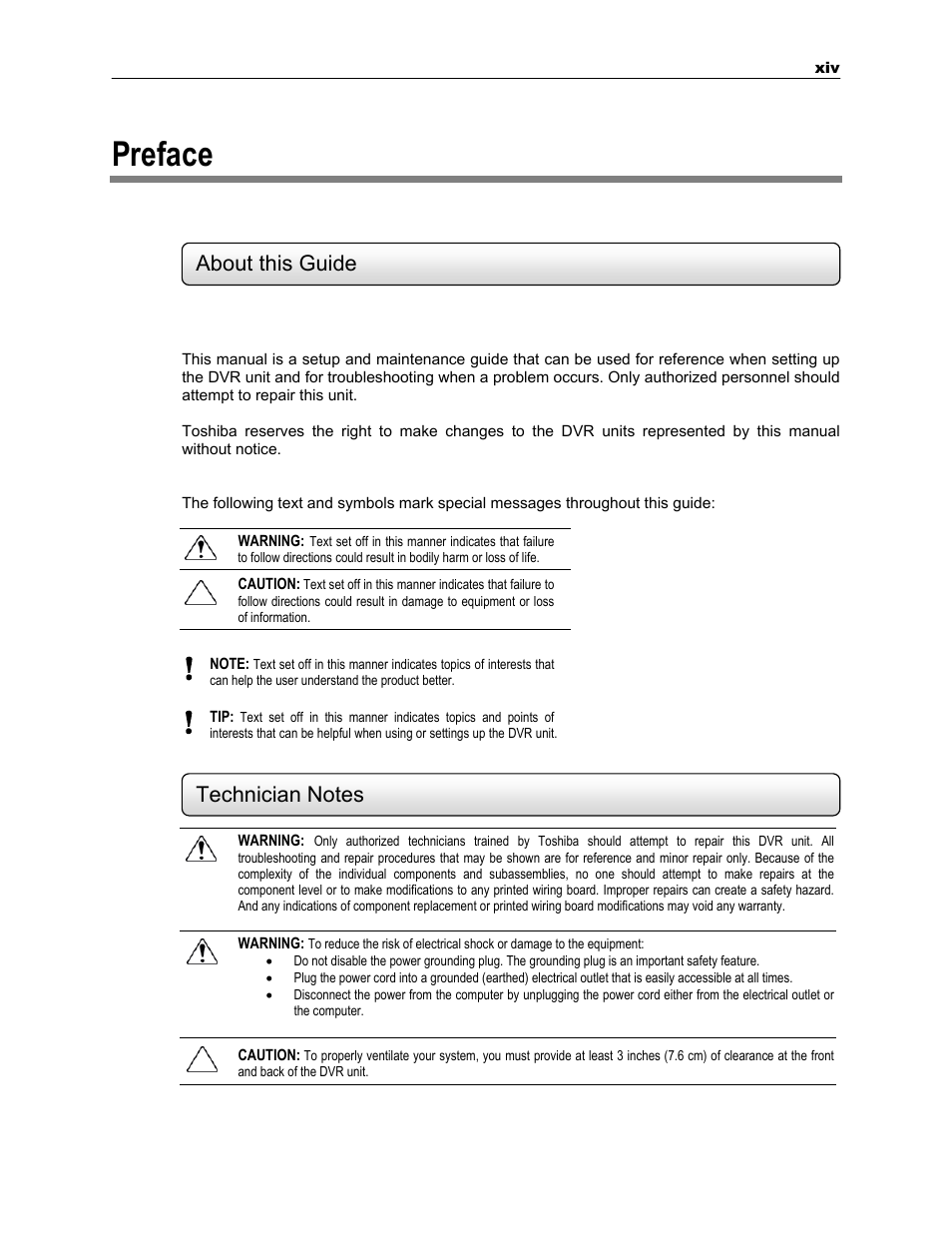 Preface, About this guide | Toshiba KV-PC 8GHO44-88 User Manual | Page 13 / 124