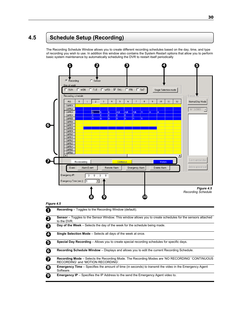 5 schedule setup (recording) | Toshiba KV-PC 8GHO44-88 User Manual | Page 43 / 124