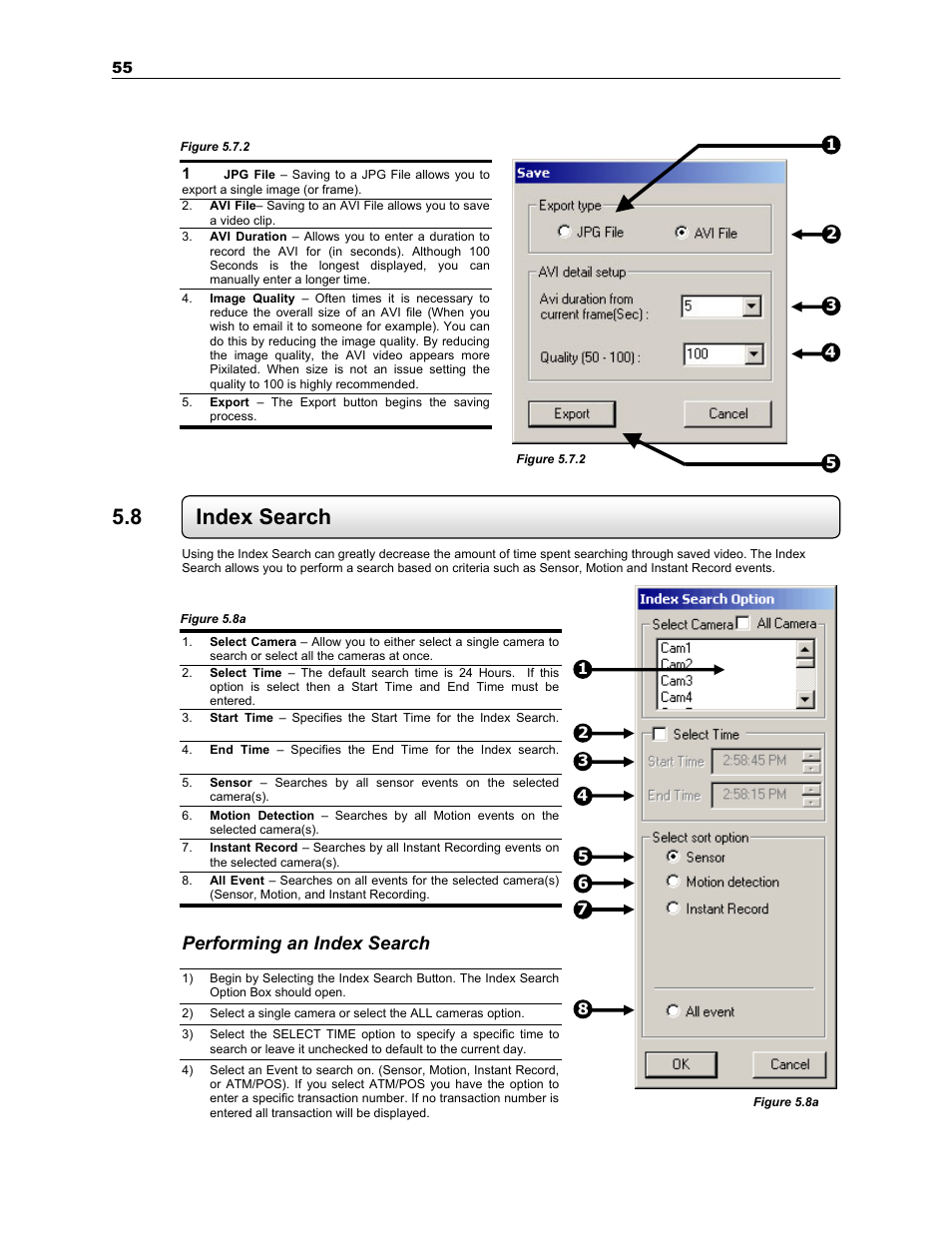 8 index search, Performing an index search | Toshiba KV-PC 8GHO44-88 User Manual | Page 68 / 124