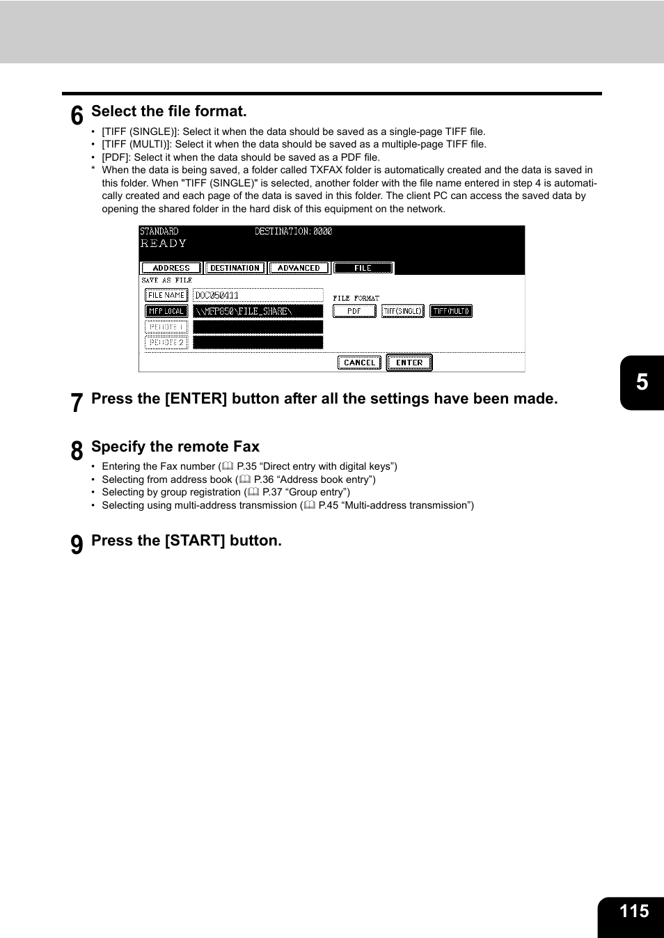 Toshiba GD-1200 User Manual | Page 117 / 186