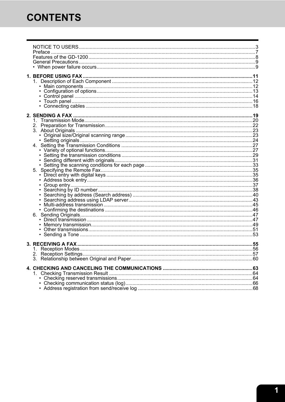 Toshiba GD-1200 User Manual | Page 3 / 186