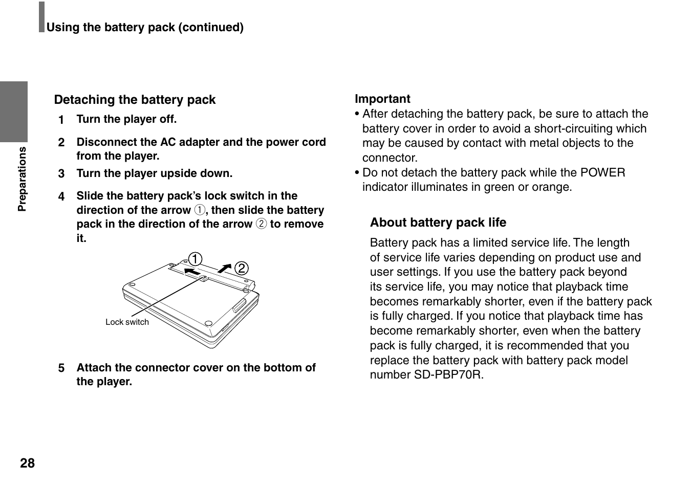 Toshiba SD-P1707SR User Manual | Page 28 / 76