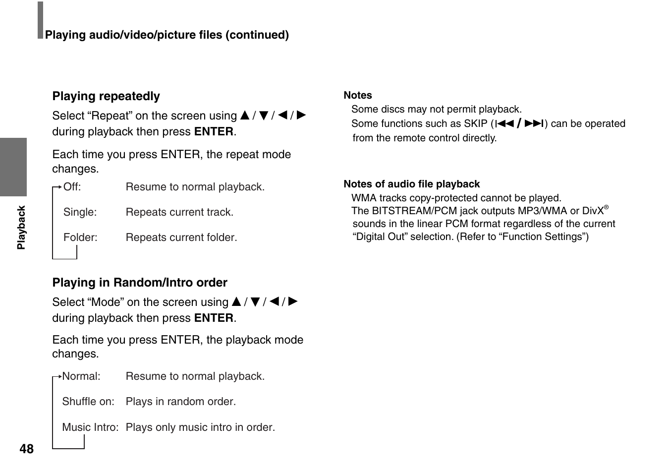 Toshiba SD-P1707SR User Manual | Page 48 / 76