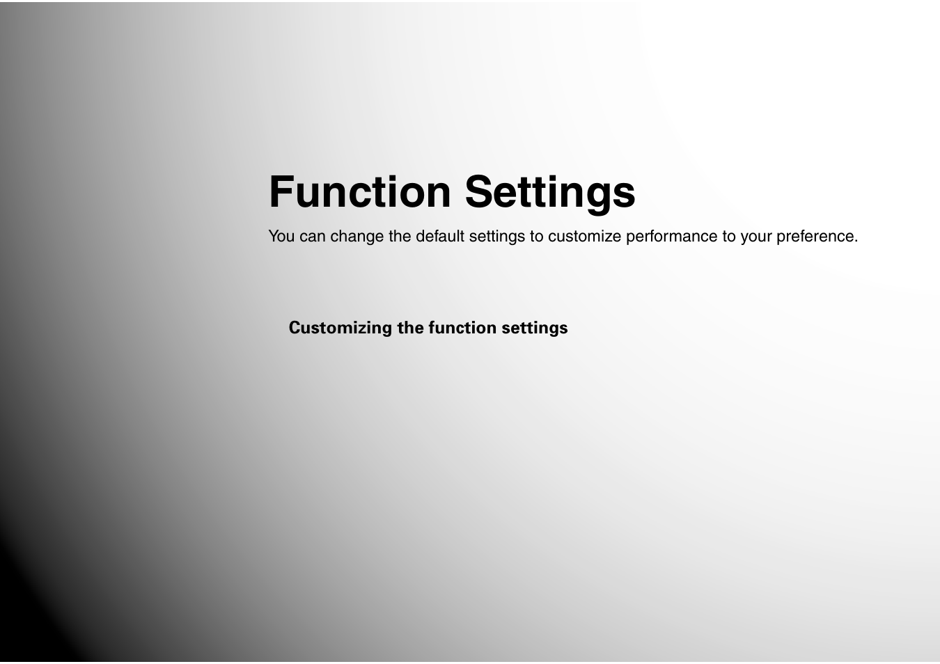 Function settings | Toshiba SD-P1707SR User Manual | Page 53 / 76