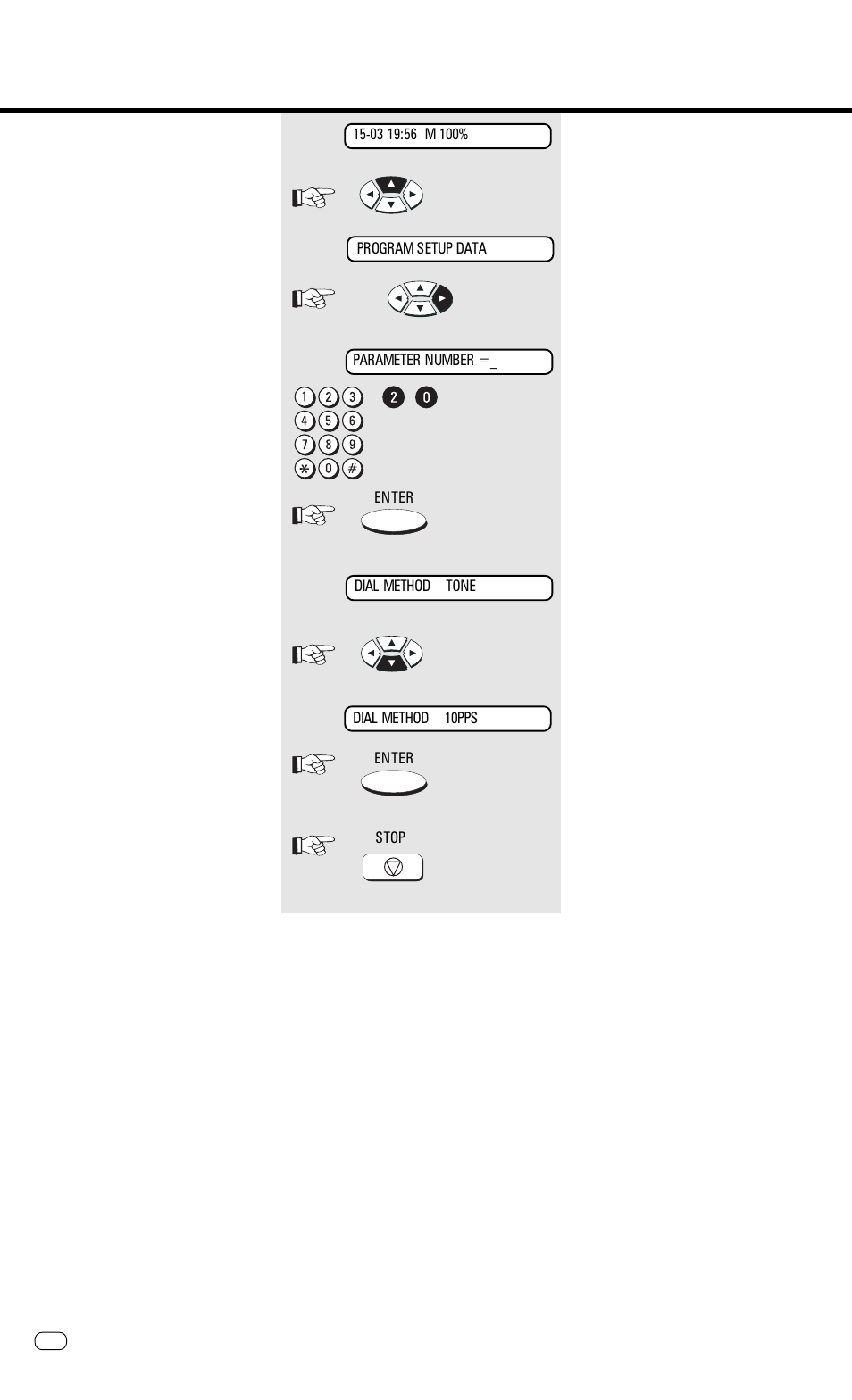 Setting dialling method, Installation | Toshiba TF 610 User Manual | Page 14 / 79