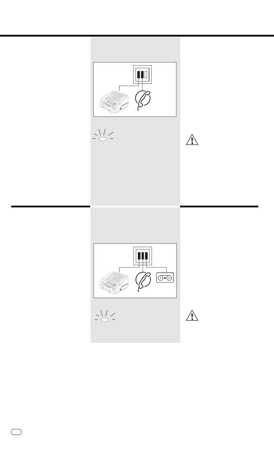 Telephone/fax switch, Fax/tad switch, Reception of documents | Toshiba TF 610 User Manual | Page 20 / 79