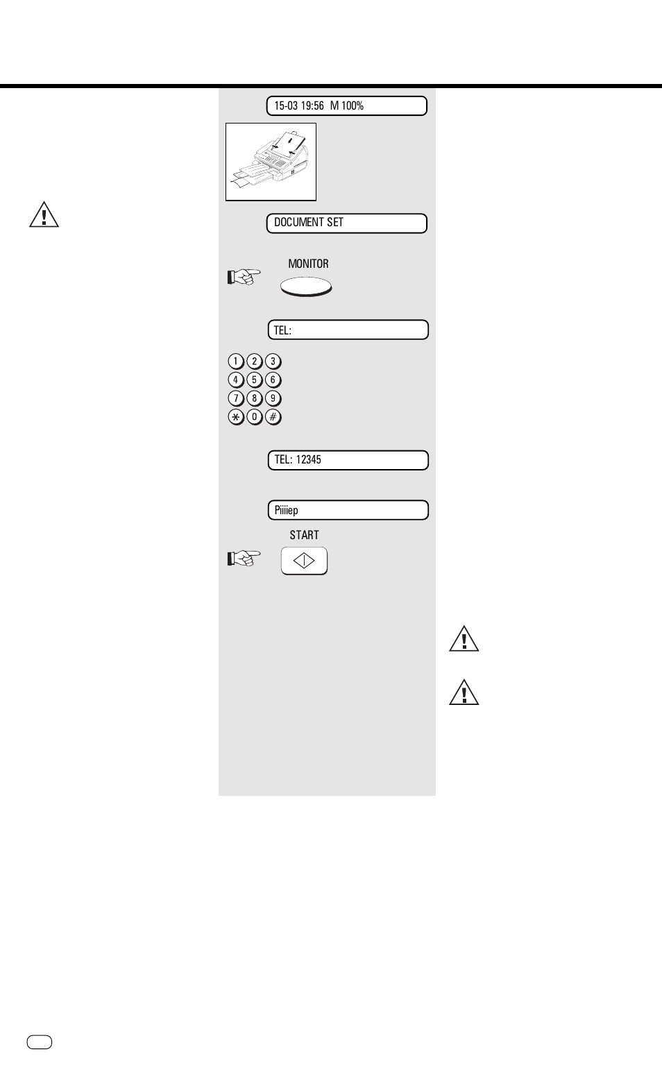 Monitoring, Version, You can also | Function, In this, Transmit documents | Toshiba TF 610 User Manual | Page 34 / 79