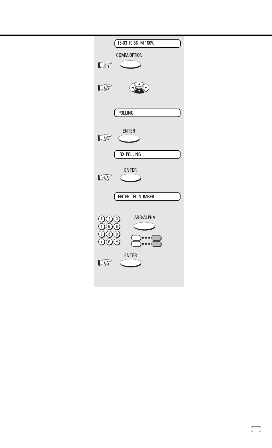 Polling, Transmit documents | Toshiba TF 610 User Manual | Page 39 / 79